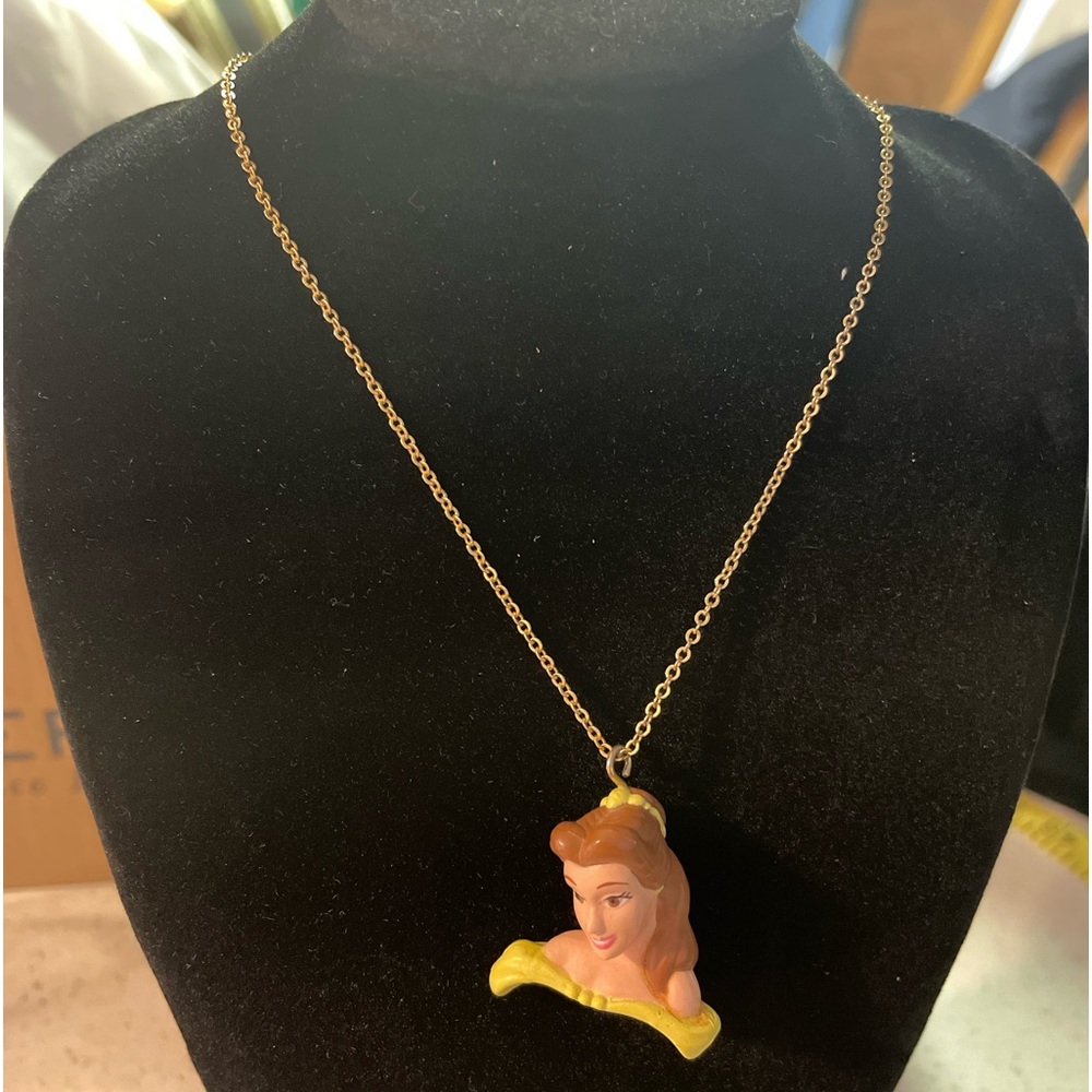 Beautiful Vintage Disney Belle necklace